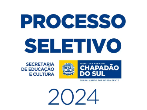 Imagem de compartilhamento para o artigo Chapadão do Sul abre processo seletivo para cadastro reserva;confira as vagas da MS Todo dia